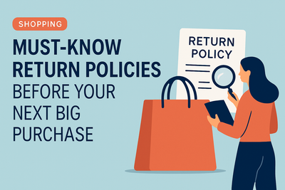 Must-Know Return Policies Before Your Next Big Purchase