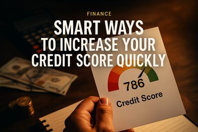 Smart Ways to Increase Your Credit Score Quickly