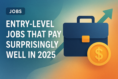 Entry-Level Jobs That Pay Surprisingly Well in 2025