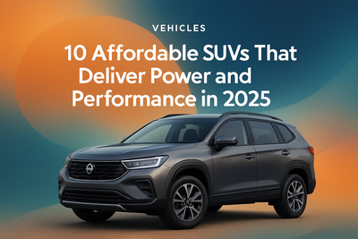 10 Affordable SUVs That Deliver Power and Performance in 2025