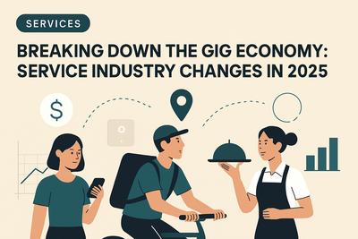 Breaking Down the Gig Economy: Service Industry Changes in 2025