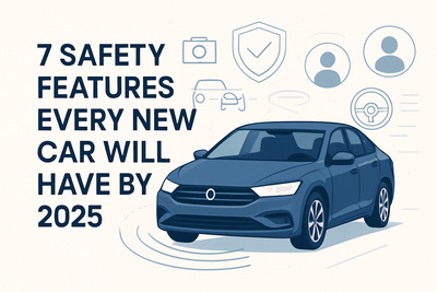 7 Safety Features Every New Car Will Have by 2025