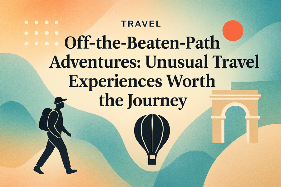 Off-the-Beaten-Path Adventures: Unusual Travel Experiences Worth the Journey