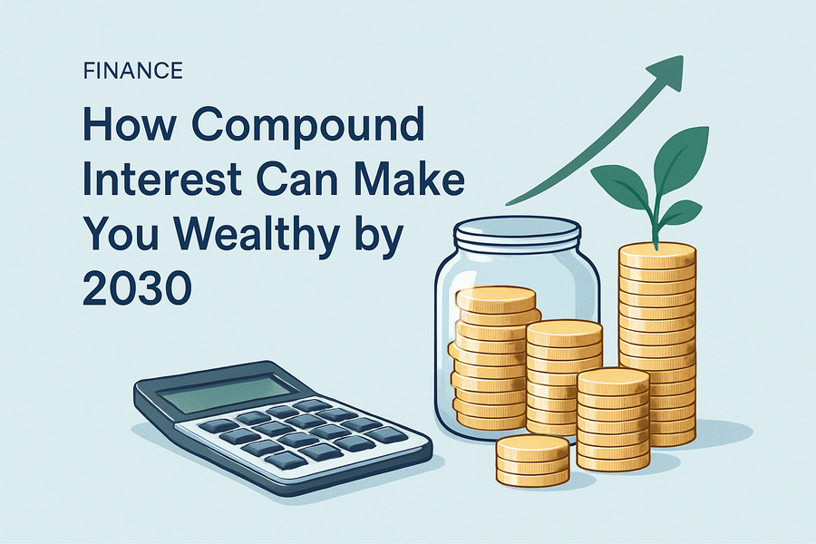 How Compound Interest Can Make You Wealthy by 2030