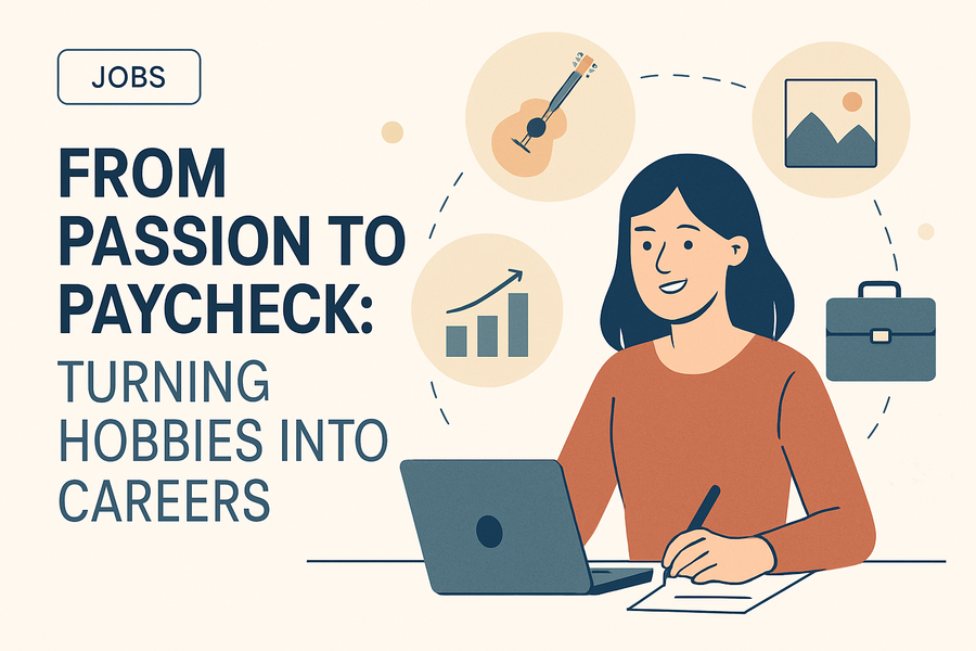 From Passion to Paycheck: Turning Hobbies into Careers