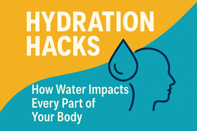 Hydration Hacks: How Water Impacts Every Part of Your Body