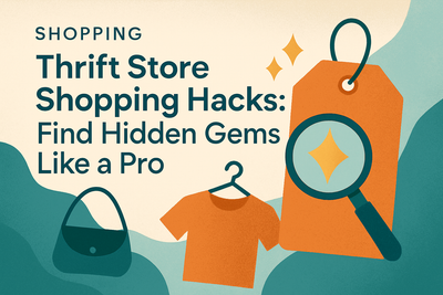 Thrift Store Shopping Hacks: Find Hidden Gems Like a Pro